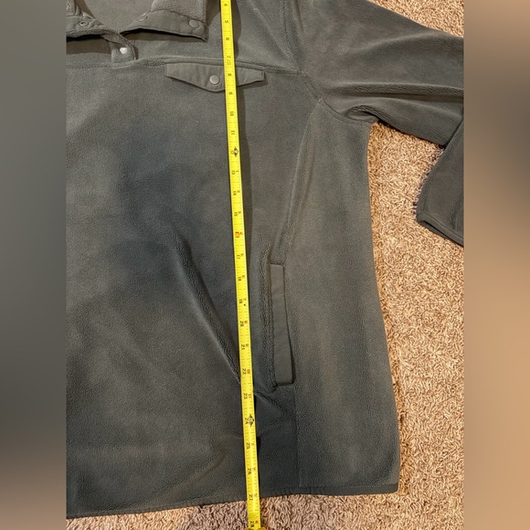 32 Degrees Heat Women’s Basil Green Midweight Snap Arctic Fleece Pullover 2XL - Picture 4 of 6